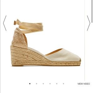 CASTAÑER Carina 60 canvas & jute wedges - 40 EU/IT